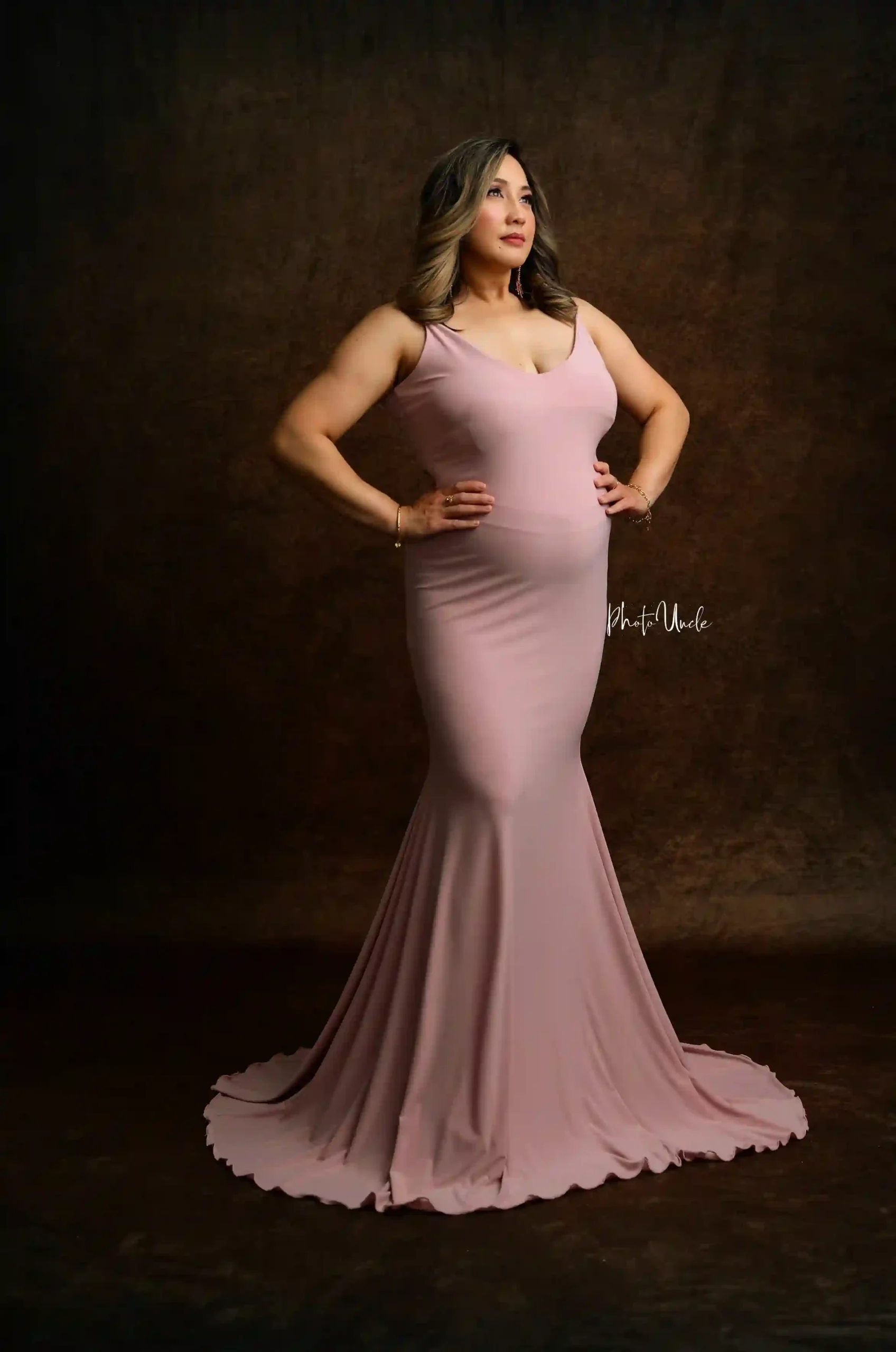 Jersey Fabric Straight Elegant Gown Jersey Fabric Straight Elegant Gown